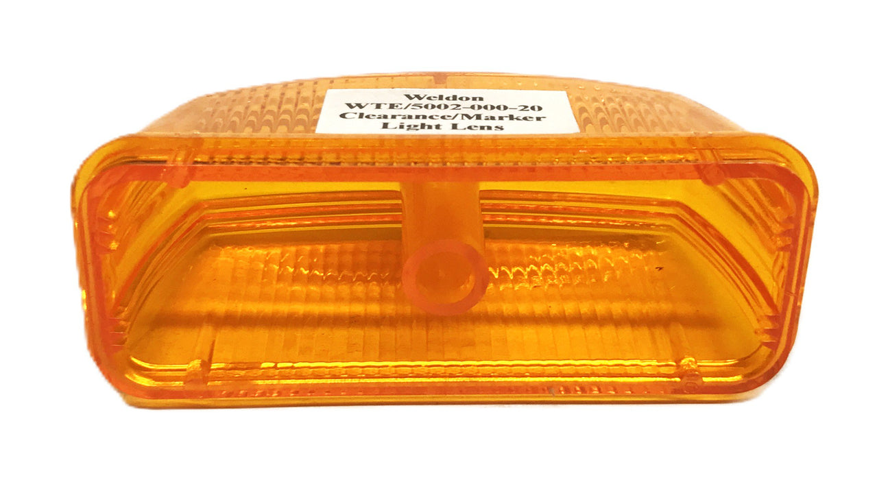 Weldon Amber Clearance Light Lens WTE/5002-000-20 [Lot of 13] NOS