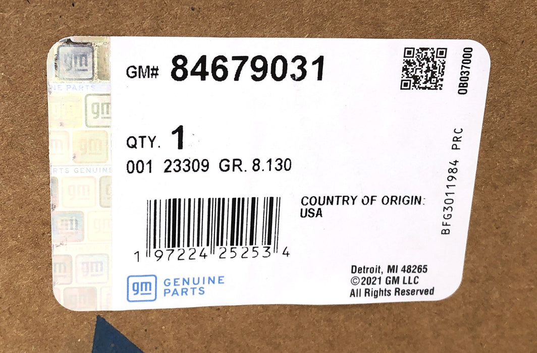 GM OEM Front Left Fender 84679031 NOS FREIGHT
