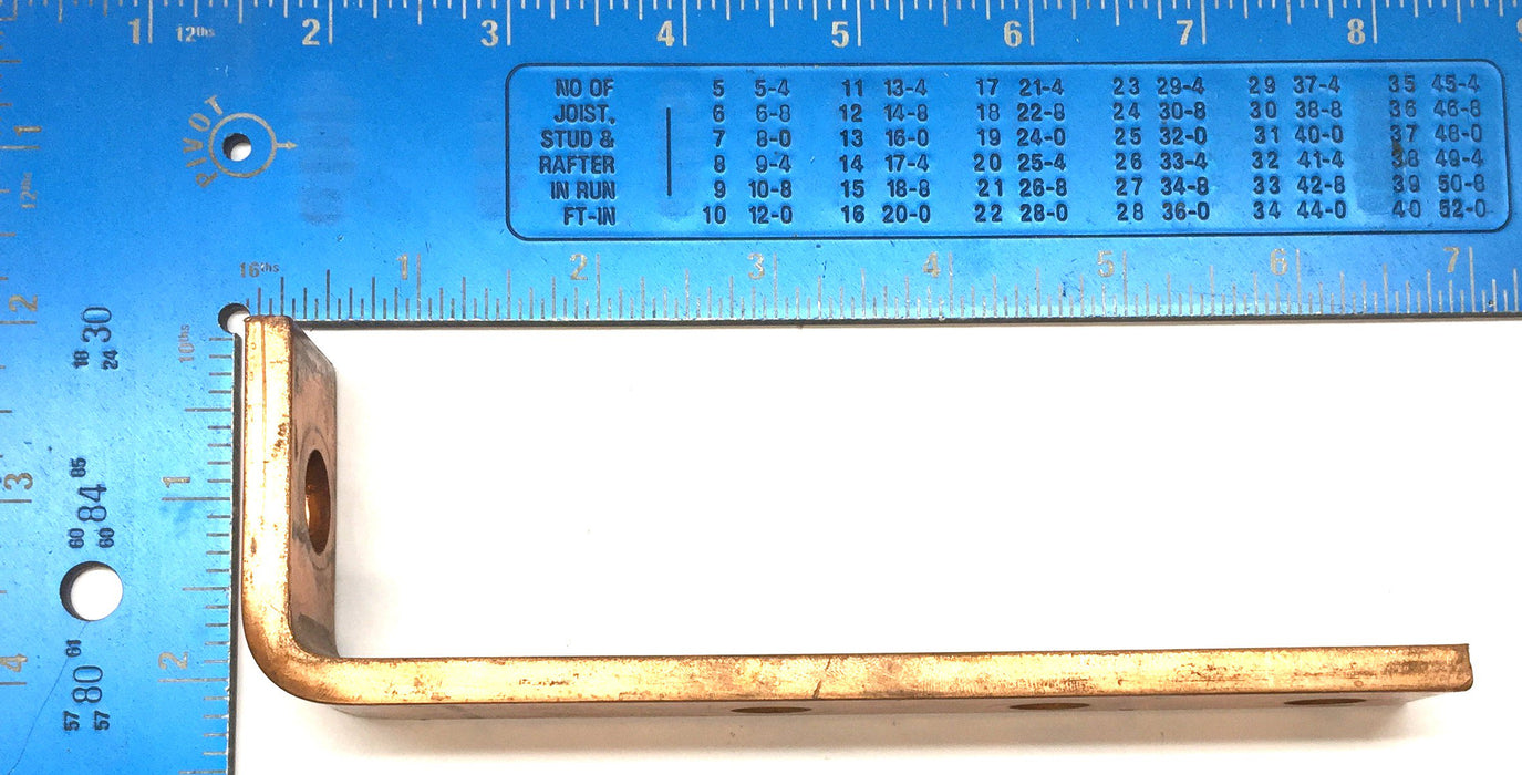 DTP 6" x 1" Copper Bus Bar 40-24993-001 NOS