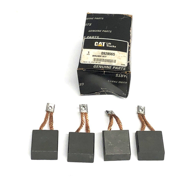 CAT Lift Trucks 4 Piece Brush Kit 0928965 NOS