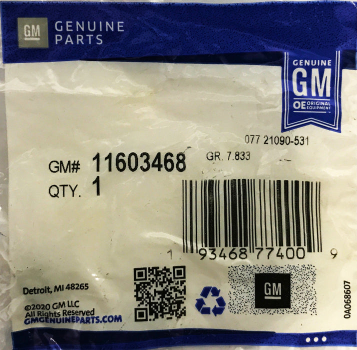 GM Fender Liner Retainer Nut 11603468 [Lot of 7] NOS