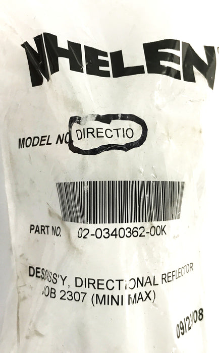 Whelen Directional Strobe with Reflector 02-0340362-00K NOS - GTS SPECIAL