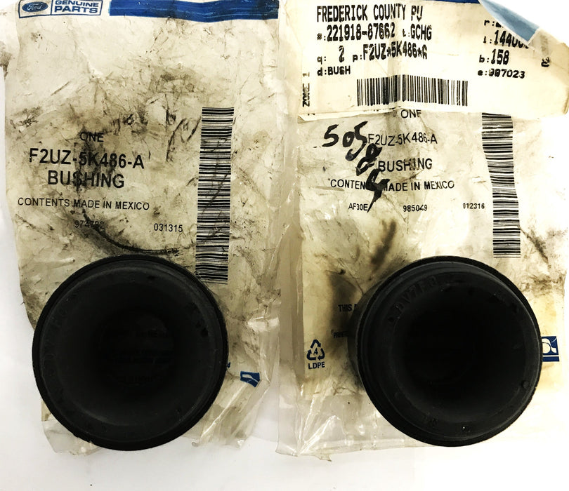 Ford OEM Stabilizer Bar Bushing F2UZ-5K486-A [Lot of 2] NOS