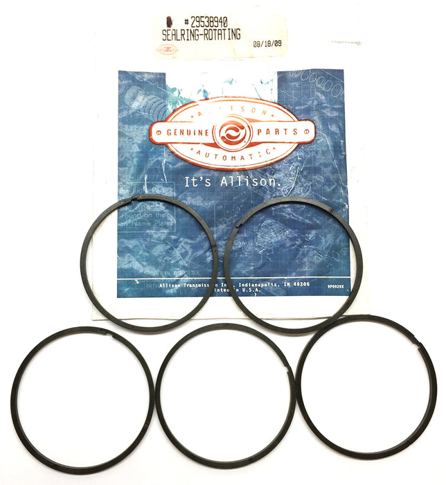 Allison Automatic Rotating Seal Ring 29538940 [Lot of 5] NOS