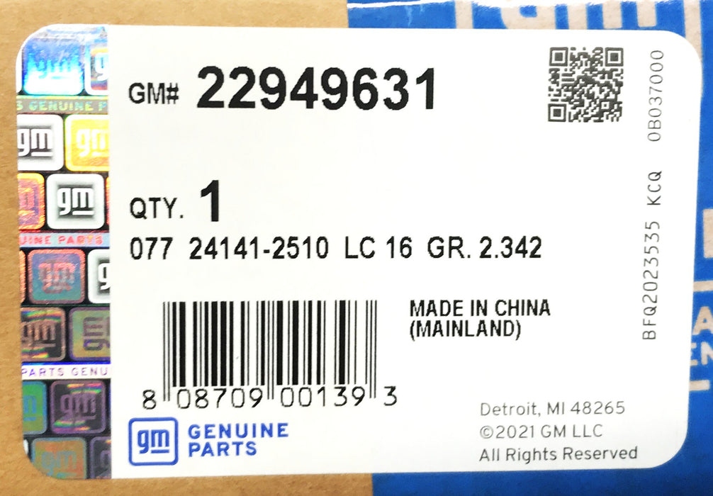 GM Positive Negative Battery Cable 22949631 NOS
