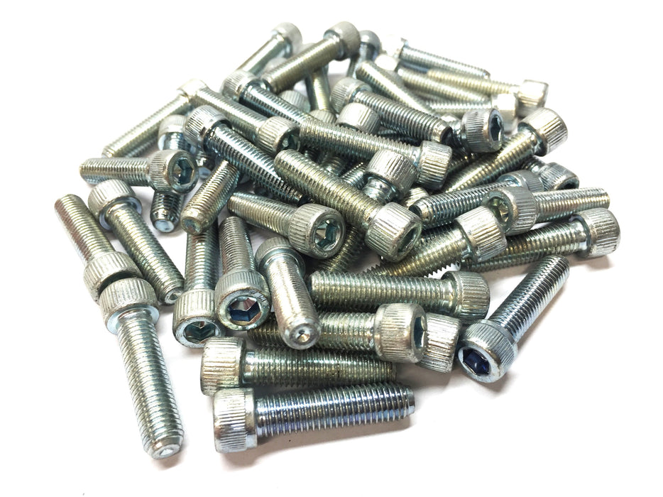 Unbranded 1/4"-28 x 1" Steel Allen Head Cap Screw [Lot of 50] NOS