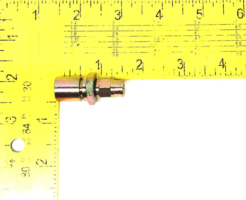 Unbranded Hose Fitting 1-5/16 Inch OAL [Lot of 3] NOS