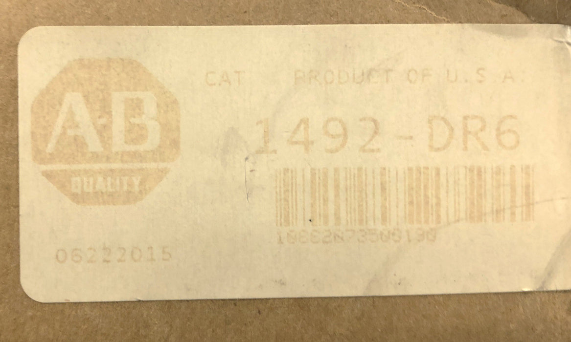 Allen-Bradley Din Rail Mounting Bracket 1492-DR6 NOS