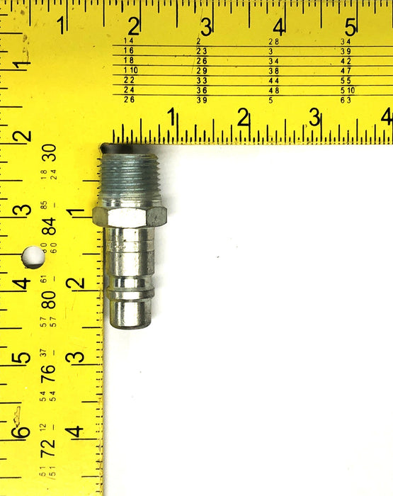 Parker 3/8 Inch 12 Inch NPT Quick Connect Fitting H2F [Lot of 5] NOS