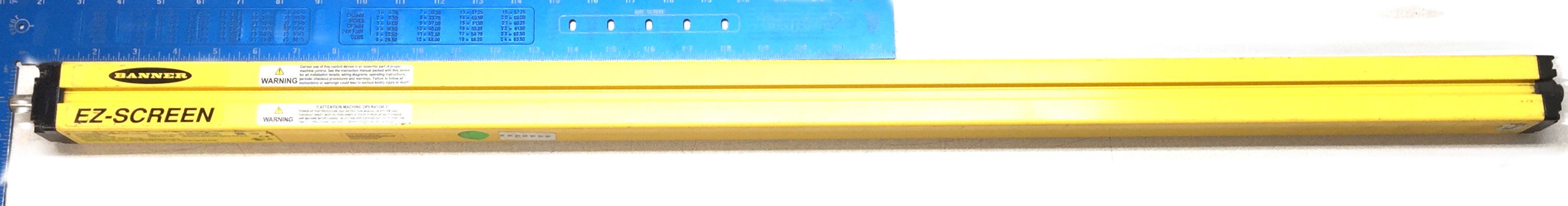Banner EZ-Screen Safety Light Curtain SLSCE30-900Q8 USED