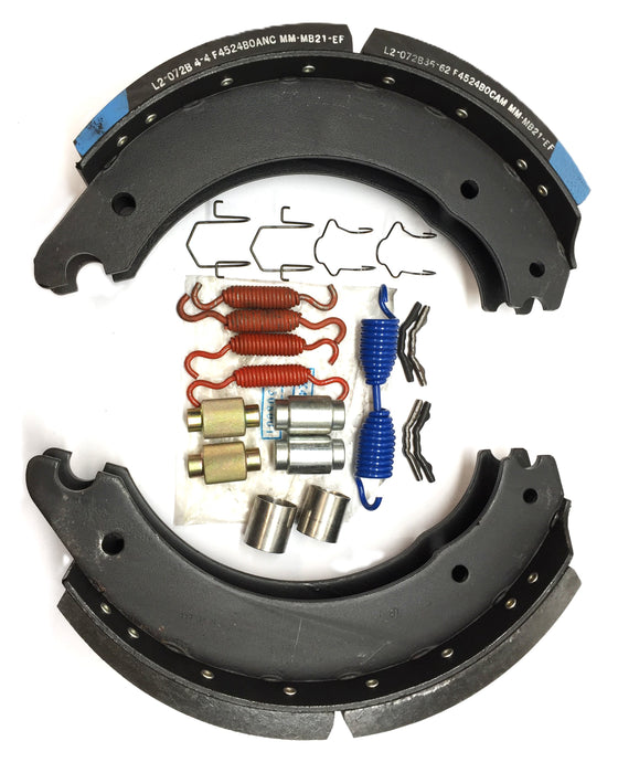 Carlisle Premium Lined Brake Shoes and Hardware CNB4524EQ21 NOS