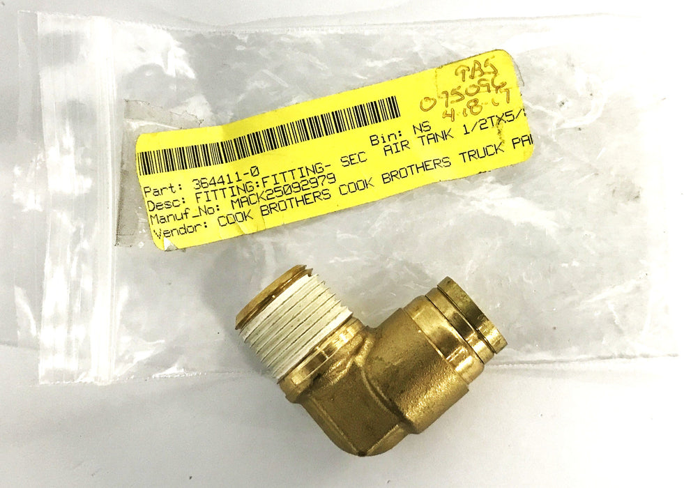 Mack 90-degree Multi-Purpose Fitting 25092979 NOS