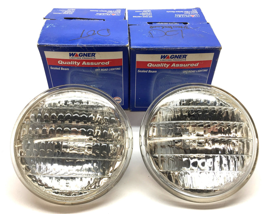 Wagner Sealed-Beam Low Headlamp 4589 [Lot of 2] NOS
