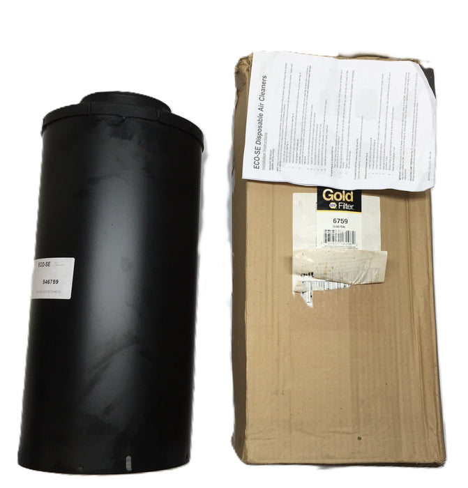 Napa Gold Cylindrical ECO-SE Air Filter 546759 (6758) NOS