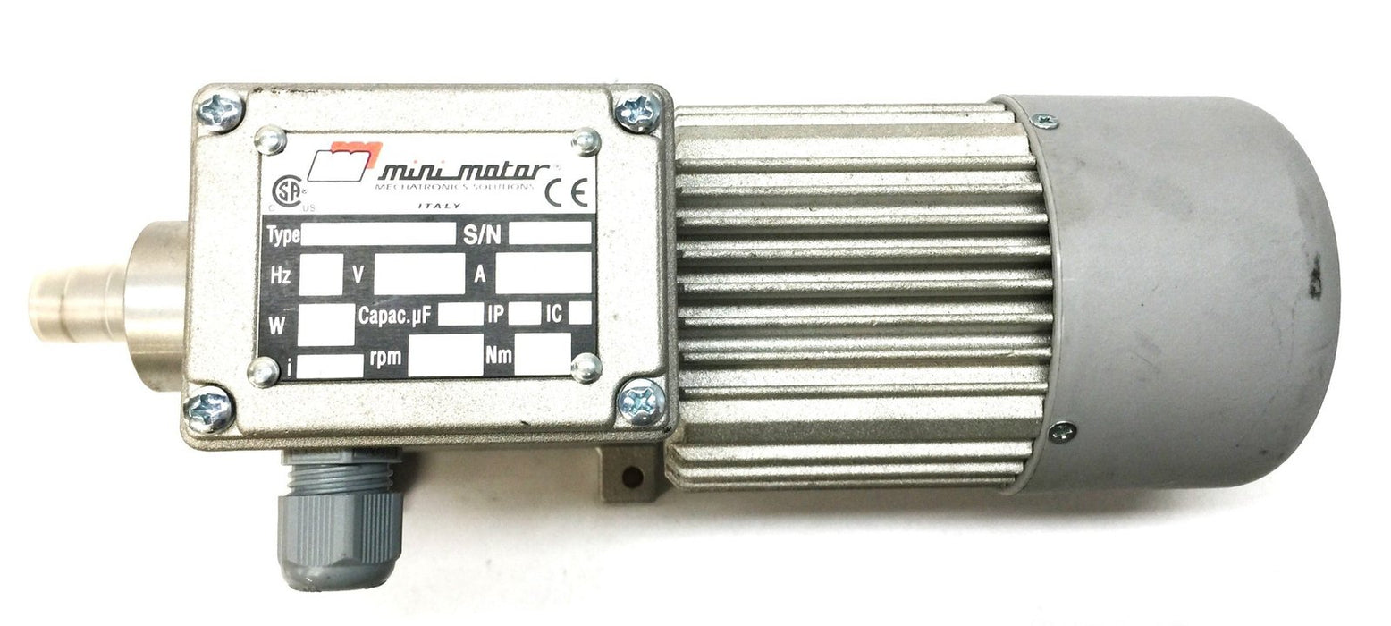 Minimotor 60Hz 89W 220/380V 252RPM Gearmotor AC320P2T NOS