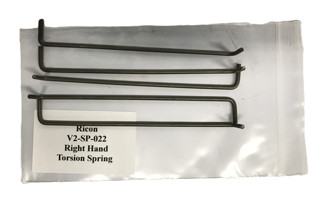 Ricon Lift Spring Torsion Rod V2-SP-022 [Lot of 5] NOS