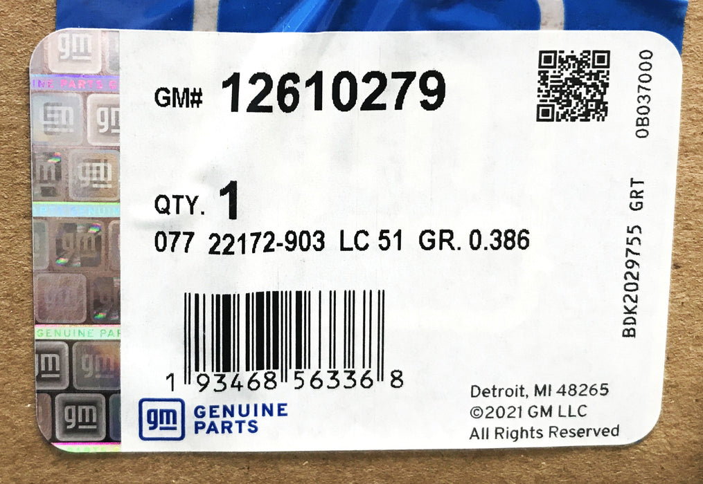 GM OEM Engine Valve Cover 12600279 NOS