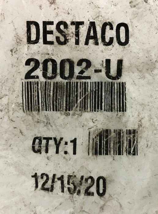 Destaco Vertical Hold Down Toggle Clamp 2002-U [Lot of 2] NOS