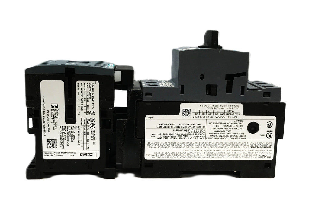 Siemens Combination Starter 3RA21101 AA151AK6 NOS