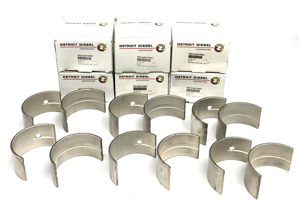 Detroit Diesel OEM .762 Connecting Rod Bearing 23515584 [Lot of 6] NOS