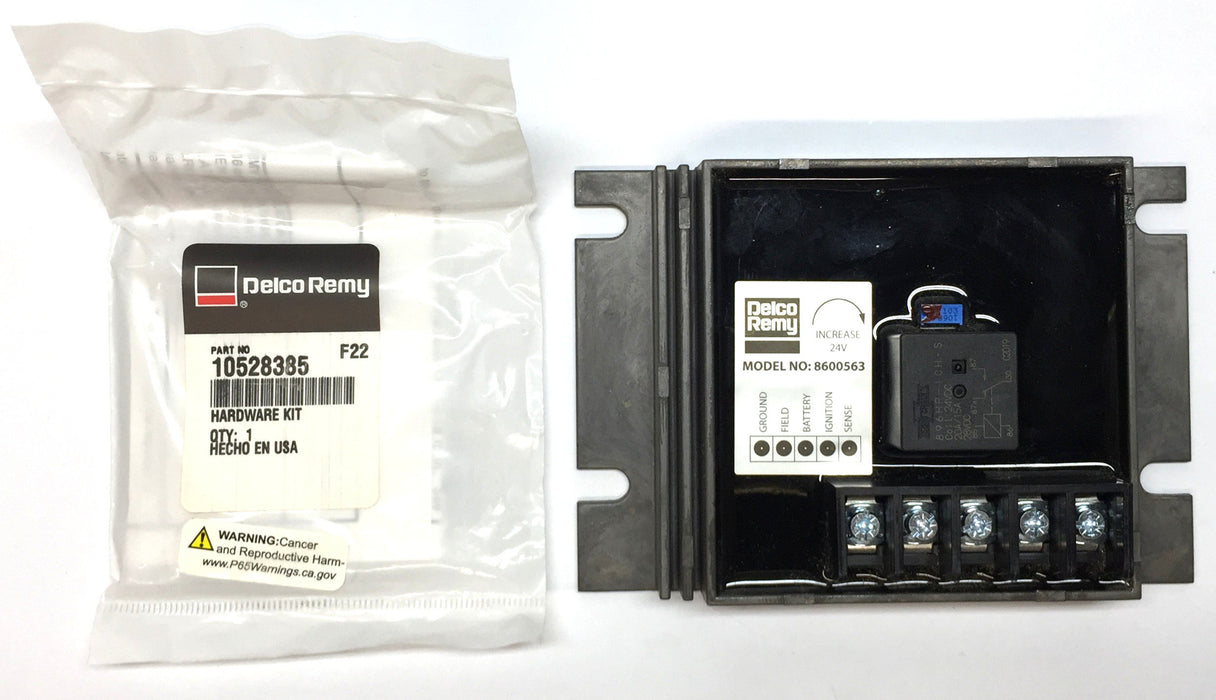 Delco Remy 50VR 24V Regulator Kit 10503805 NOS
