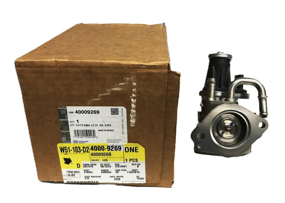 GM EGR (Exhaust Gas Recirculation) Valve 40009269 NOS