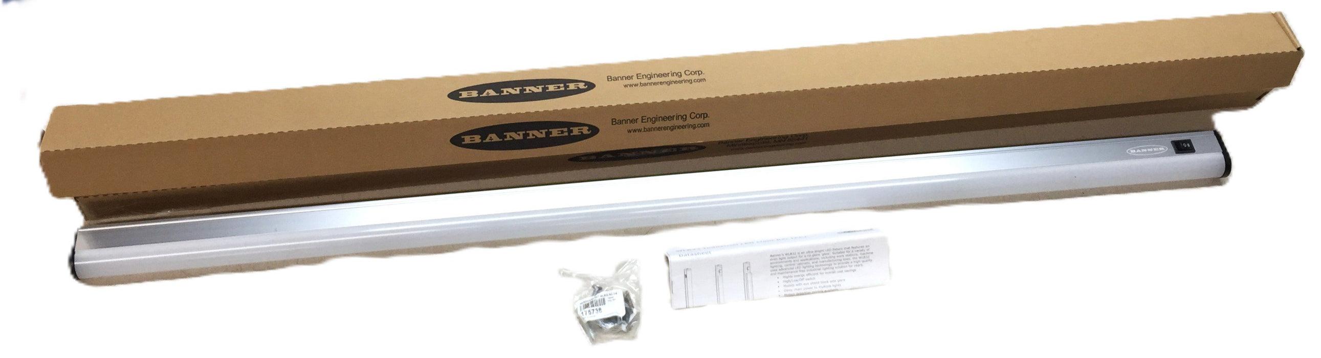 Banner LED Worklight with Switch WLB32ZC1130PBQM [Lot of 2] NOS
