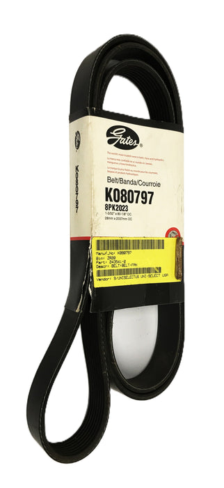 Gates Serpentine V-Belt K080797 NOS