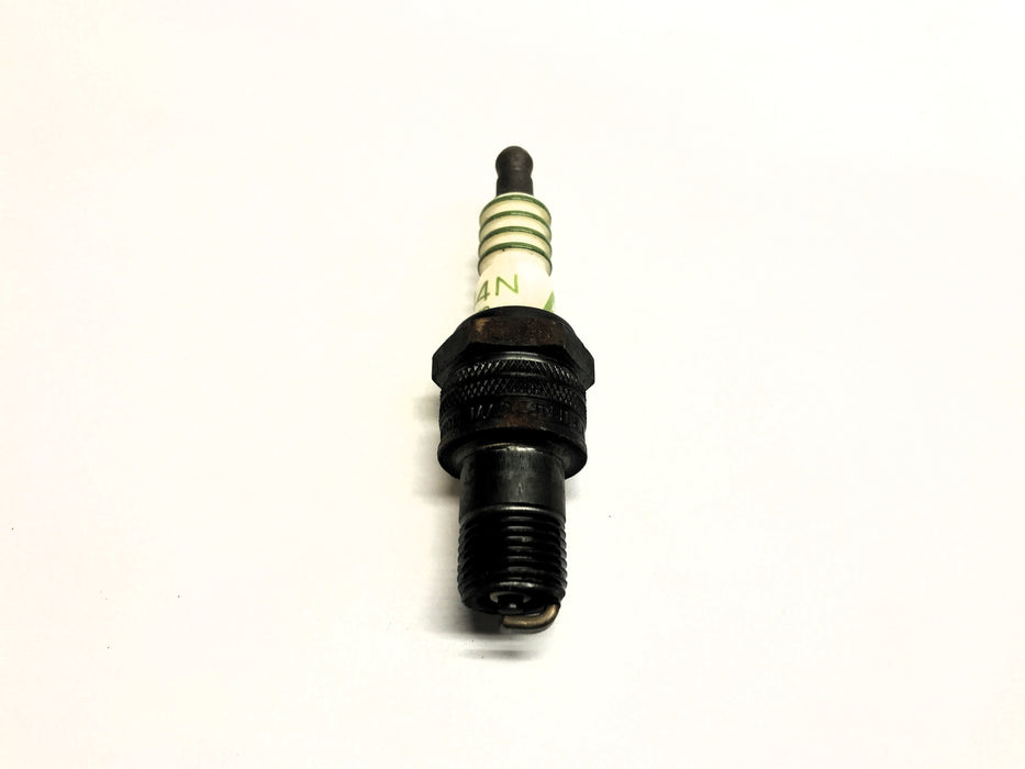 AC Box of (7) Green Striped Spark Plugs CR44N (5613313) Vintage NOS