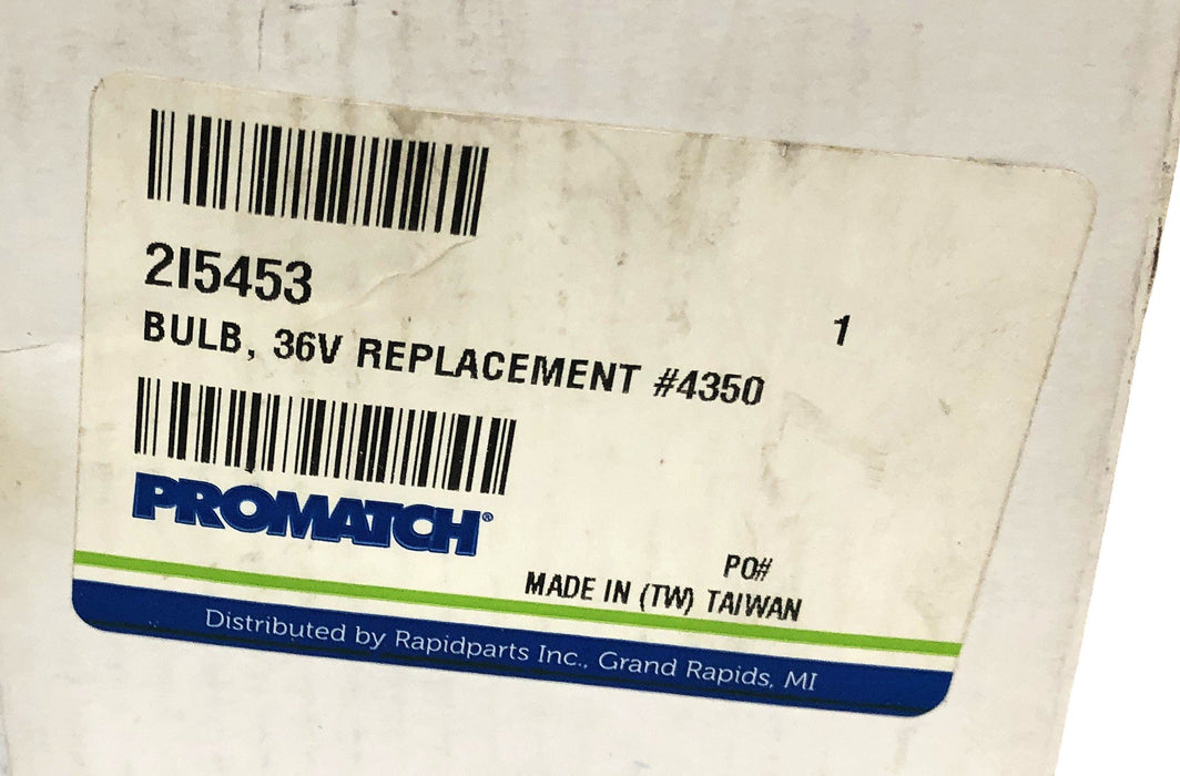 ProMatch #4350 36V Replacement Bulb 2I5453 [Lot of 2] NOS