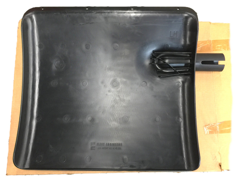 Fleet Engineers Black Plastic Left Fender 031-00406 (No Hardware or RH Fender) NOS