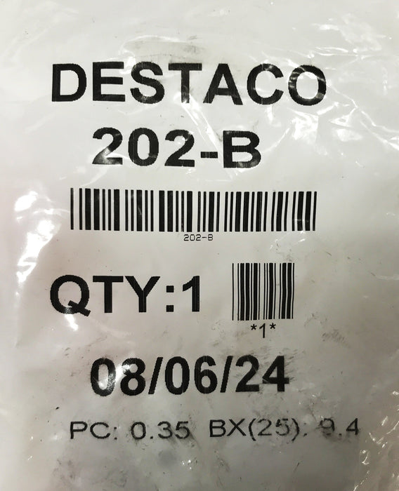 Destaco Vertical Hold-Down Toggle Locking Clamp 202-B [Lot of 2] NOS