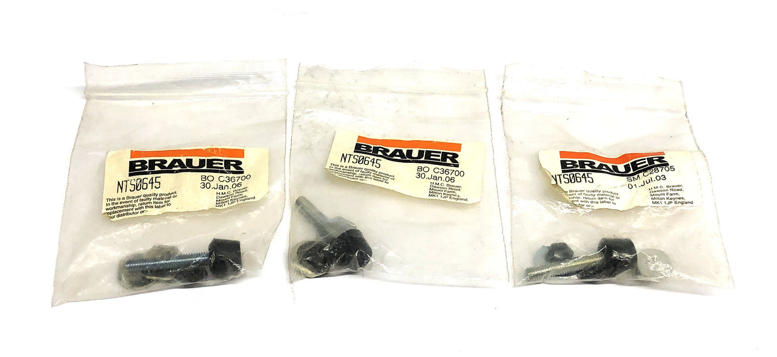 Brauer Toggle Clamp Spindle NTS0645 [Lot of 3] NOS