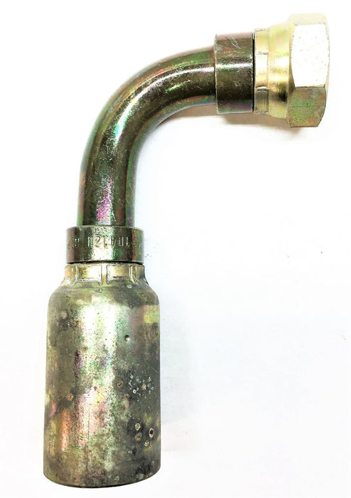 EATON WEATHERHEAD Hydraulic Hose Fitting 3/4" Hose x 3/4" Pipe 12U-82P-055 NOS