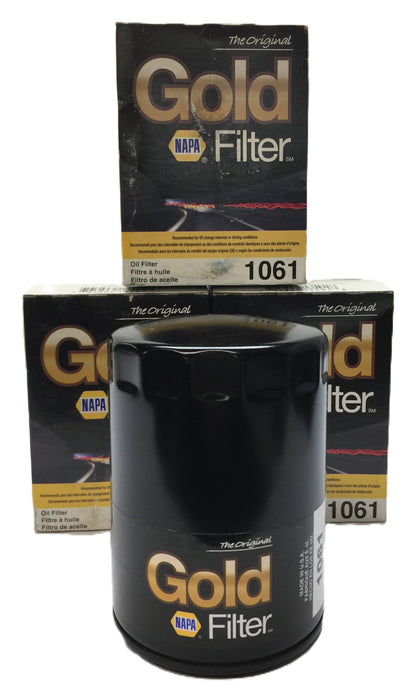 Napa Gold Oil Filter 1061 [Lot of 3] NOS