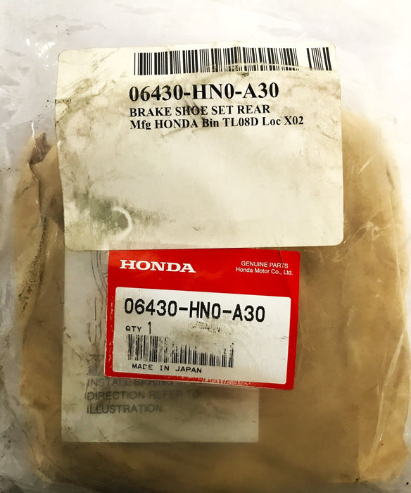 Honda Brake Shoe Set 06430-HNO-A30 NOS