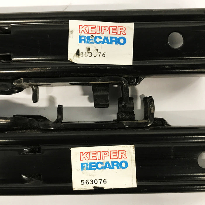 Keiper Recaro Seat Slider Set 563076 and 463076 NOS