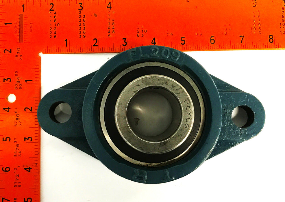 TR 2-Bolt 1-1/2 inch Flange Mounted Bearing FL209/UCX08-24 NOS