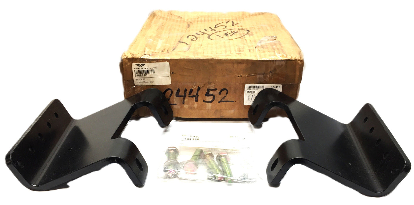 New Flyer Bracket Kit and Hardware 6402240 (100615) NOS