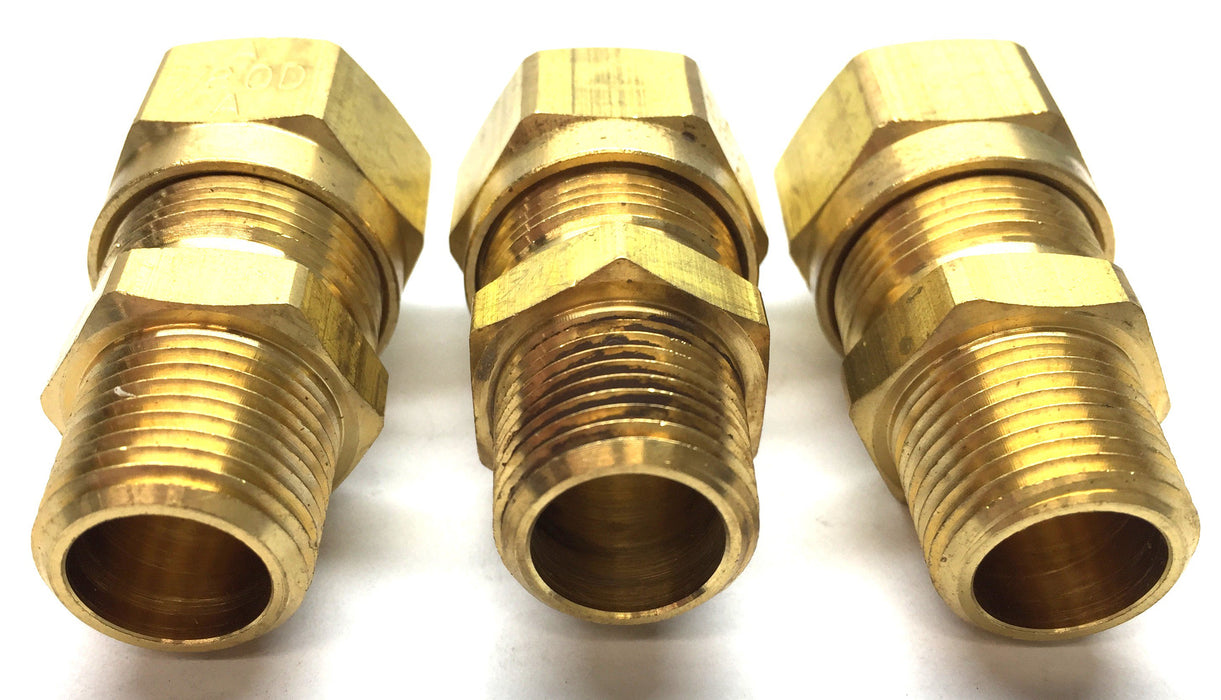 Eaton Weatherhead 5/8" x 3/8" MPT Fitting 146810C [Lot of 3] NOS