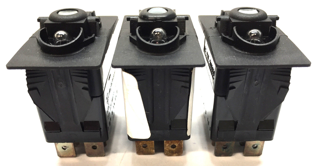 Carling 20A/12V Heater Switch 0030592-02 [Lot of 3] NOS