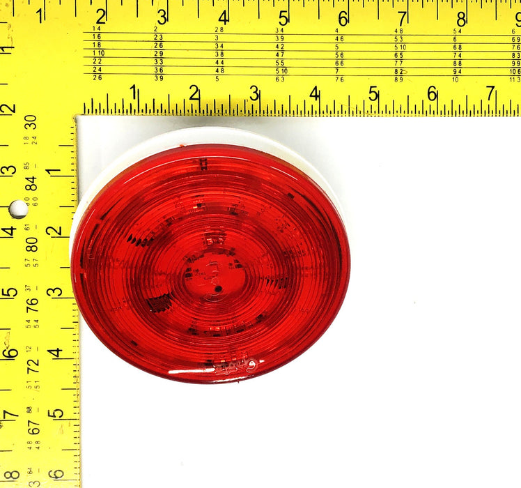 Grote 4 Inch LED Stop/Turn/Tail Lamp With White Trim G4002 NOS