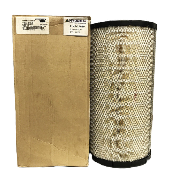 Hundai Air Filter Element 11N6-27040 NOS