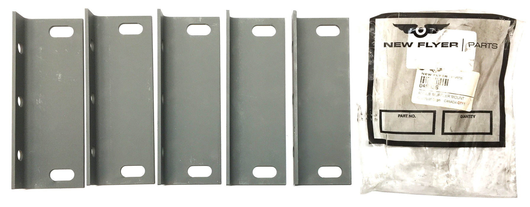 New Flyer Age Muffler Mount Pack 045536 (5pcs) NOS