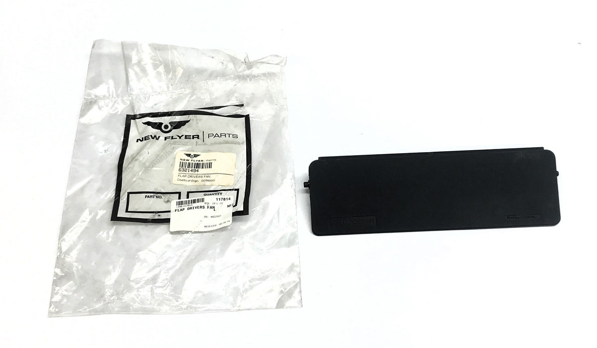 New Flyer Driver's Fan Flap 6321494 NOS