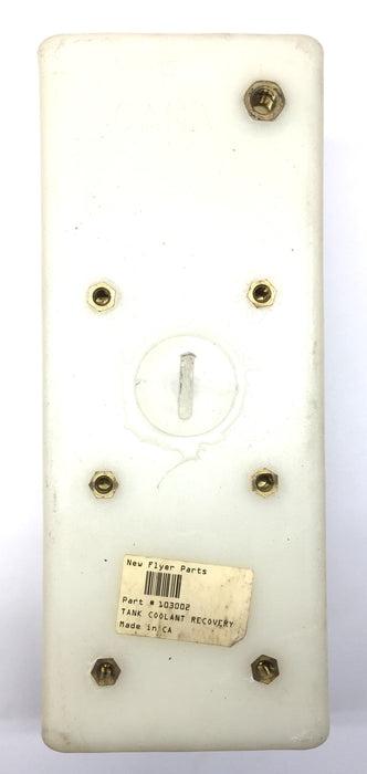 New Flyer Recovery Coolant Tank 103002 NOS