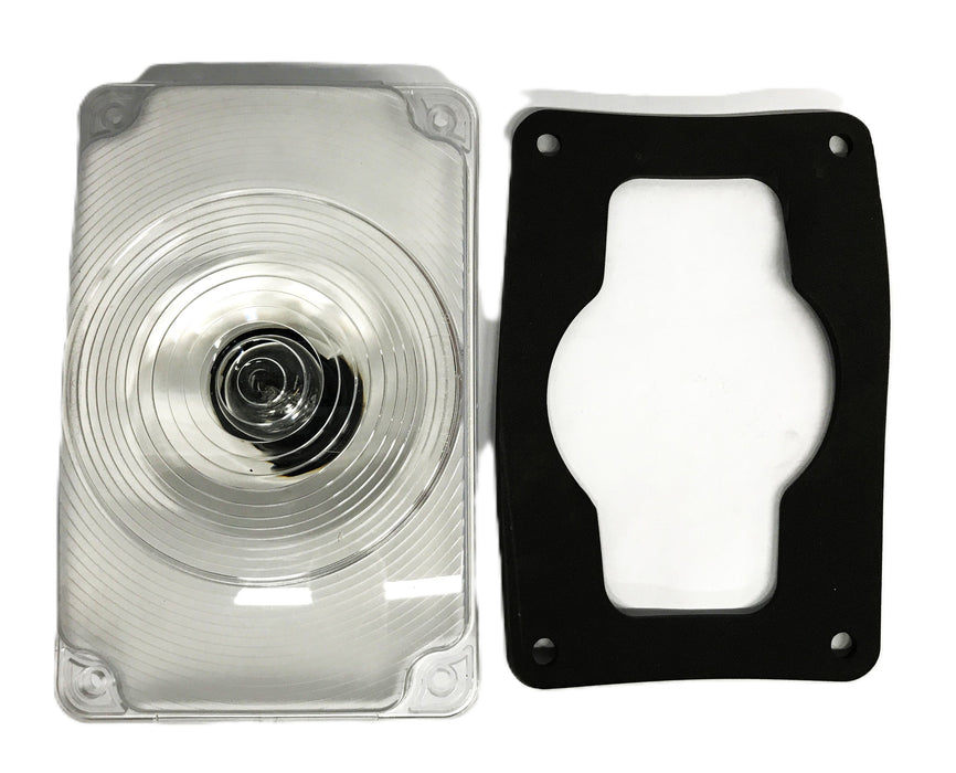 Weldon School Bus Clear Back-up Light (with Gasket) 5801-9100-30 NOS