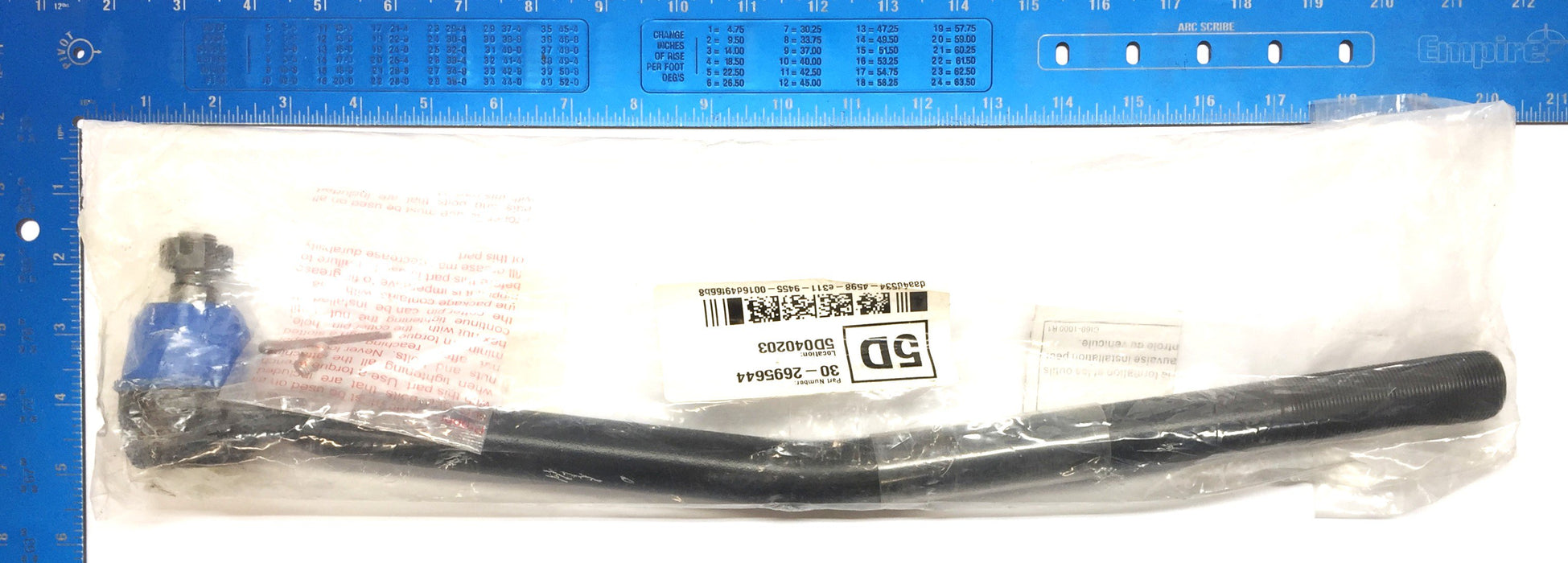 Napa Chassis Tie Rod End 269-5644 (2695644) NOS