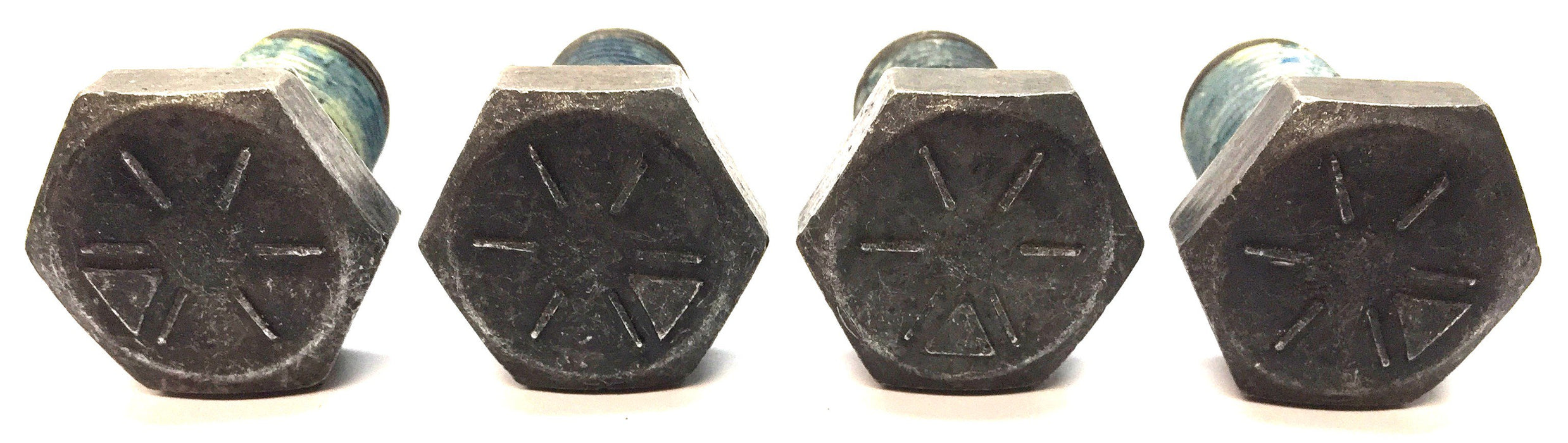 Unbranded M24-3.00 x 50mm Black Oxide Hex Bolt Course Thread [Lot of 4] NOS