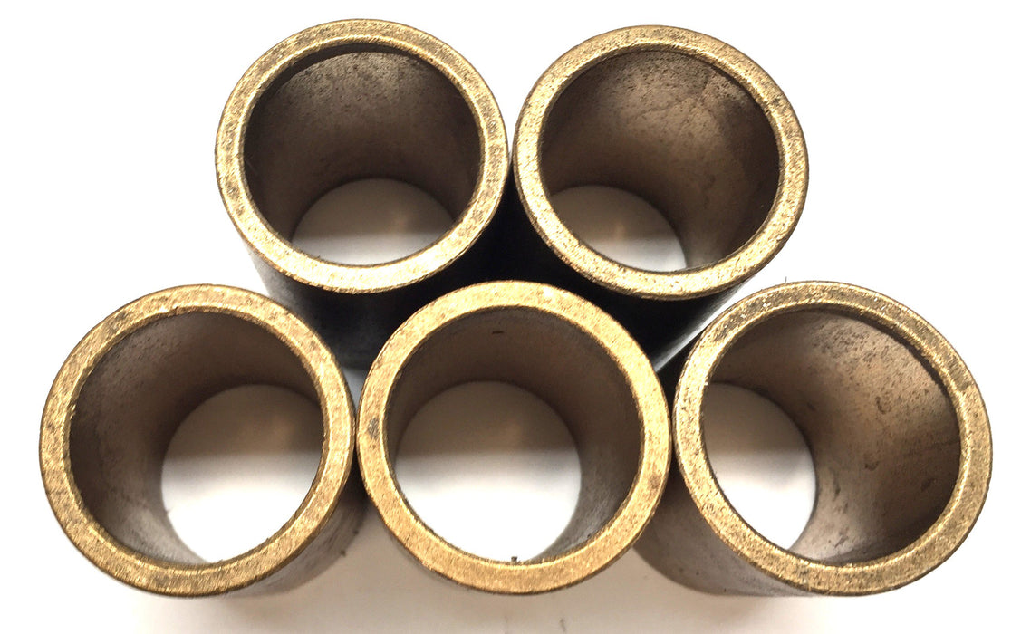 Unbranded 1" x 1-1/4" x 1-3/4" Sintered Bronze Sleeve Bearing [Lot of 5] NOS